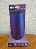 Hydrapeak Slim Can Cooler – Keeps Drinks Cold for 12 Hours | Purple Rainbow