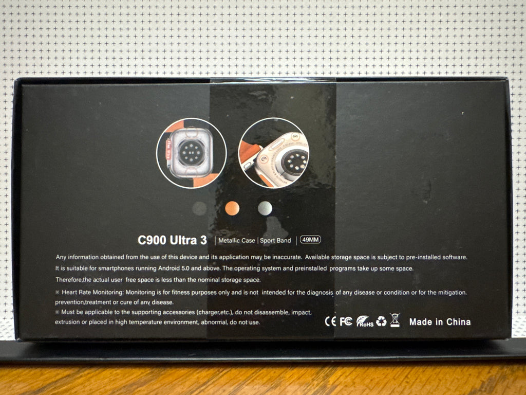 C900 Ultra 3 Smart Watch